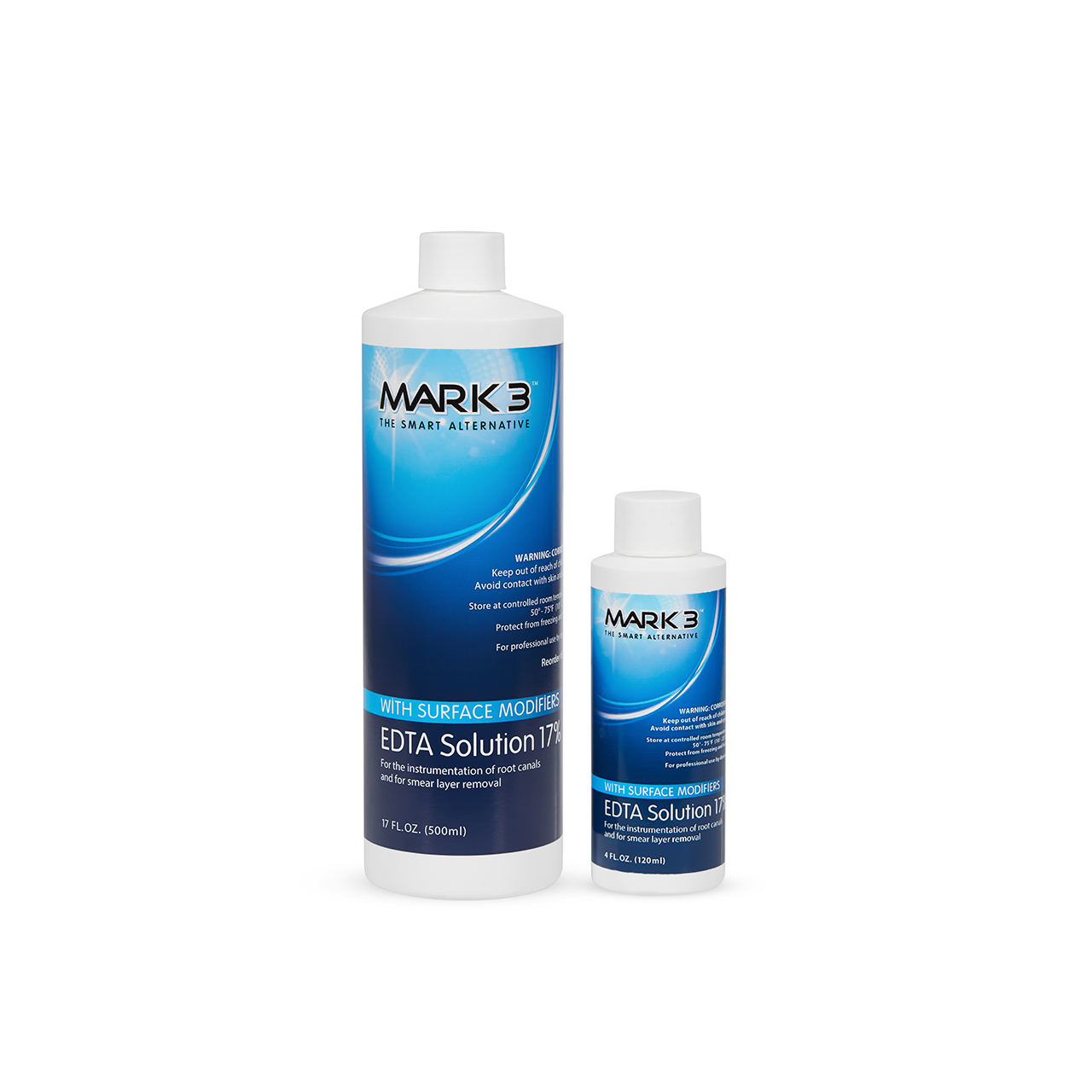 two bottles of mark 3 edta solution