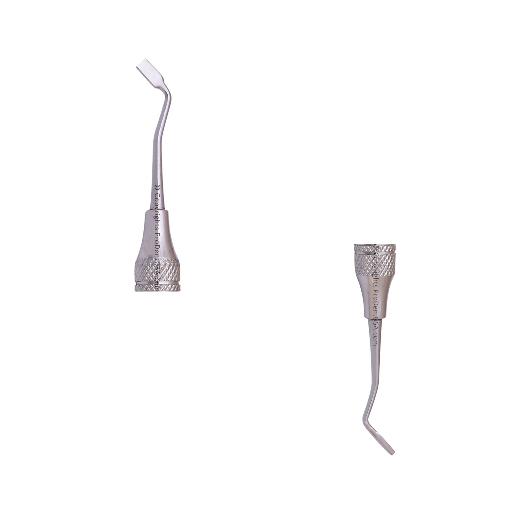 a close up of a pair of dental instrument tips