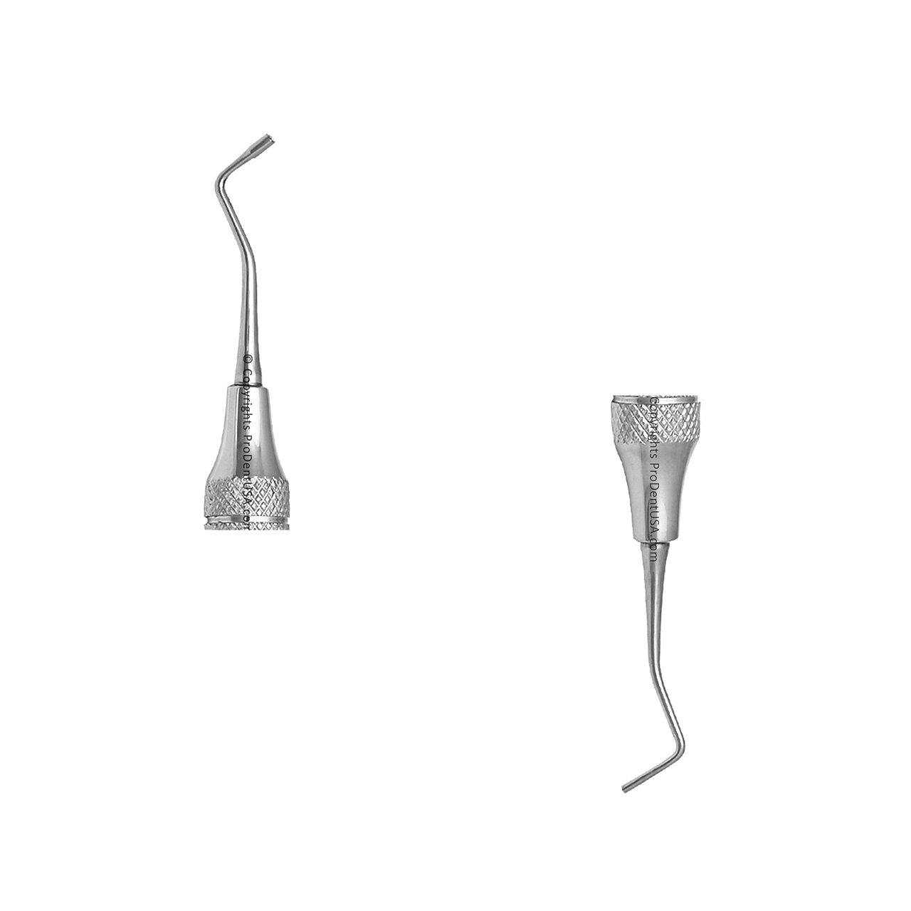a pair of dental condenser tips on a white background