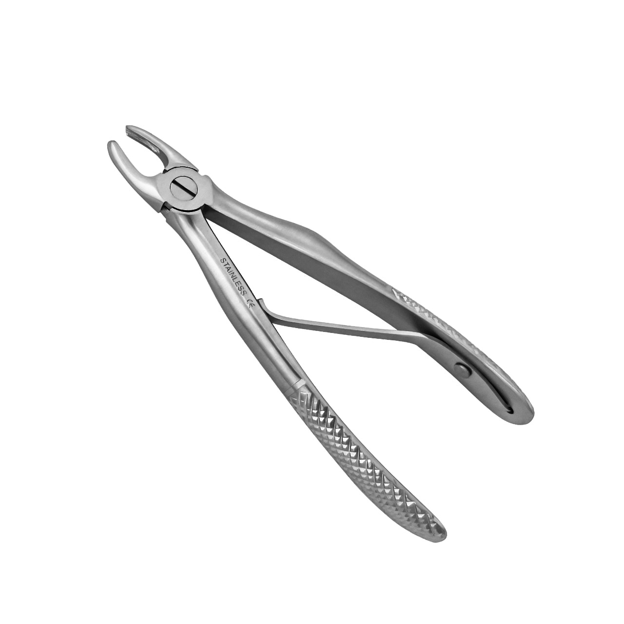 a pair of dental forceps on a white background