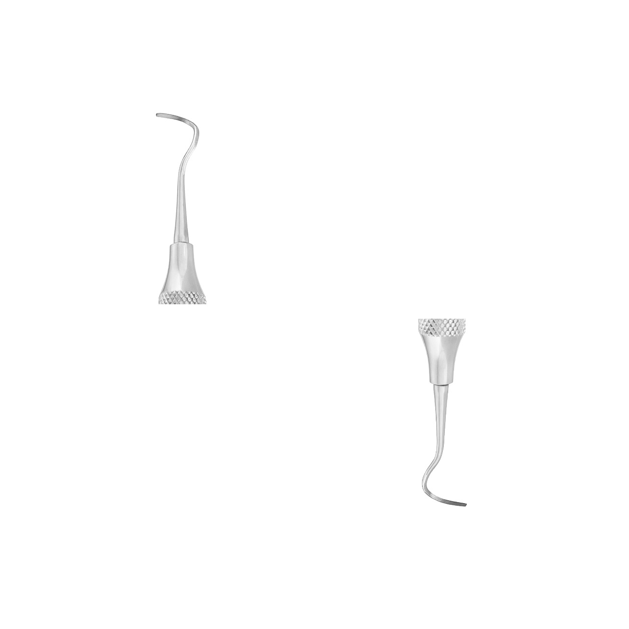 a pair of dental hollow handle tips